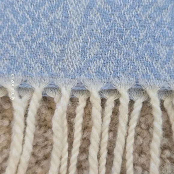 Calzeat Celtic Scarf Wool Blend Made in Scotland - Picture 8 of 14